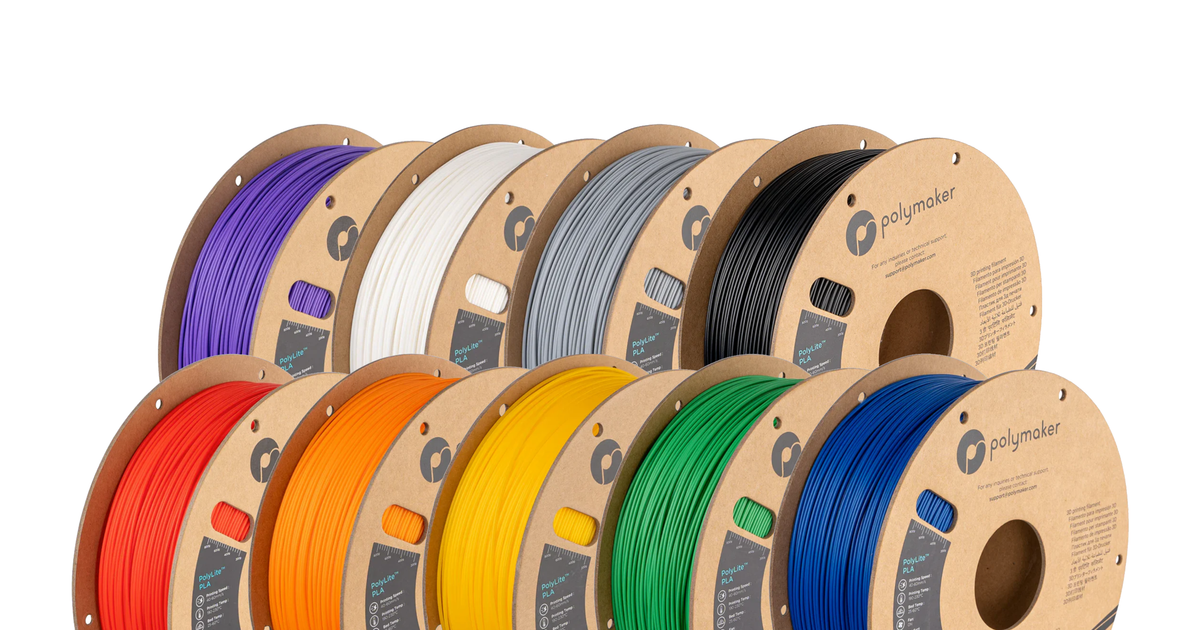 Polymaker PolyLite/PolyPlus 3D Printer Filament | MatterHackers