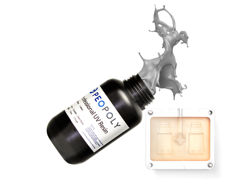 thumbnail interactive-video image 1 of Phrozen TR300 Ultra-High Temp 3D Printer Resin - 405nm LCD/DLP Functional Resin With 160°C HDT 1 of 3