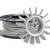 Silver 3D Printer Filament