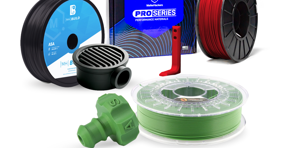 ASA 3D Printing Filament | MatterHackers