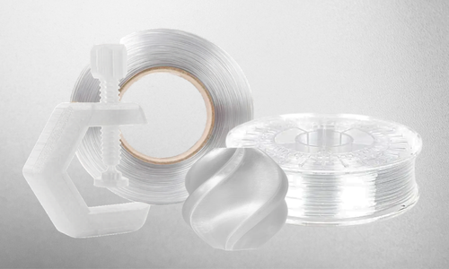 Clear 3D Printer Filament