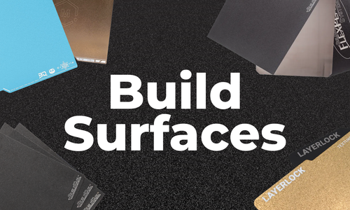 3D Printer Build Surfaces