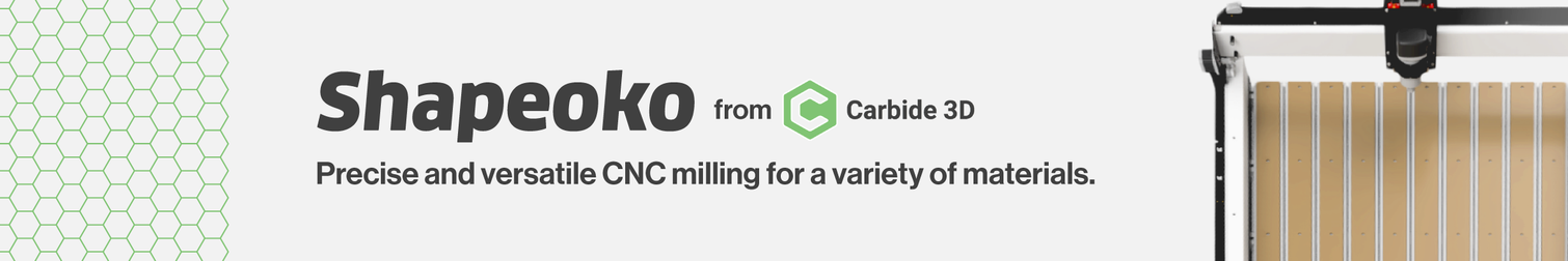Carbide 3D Shapeoko CNC Routers