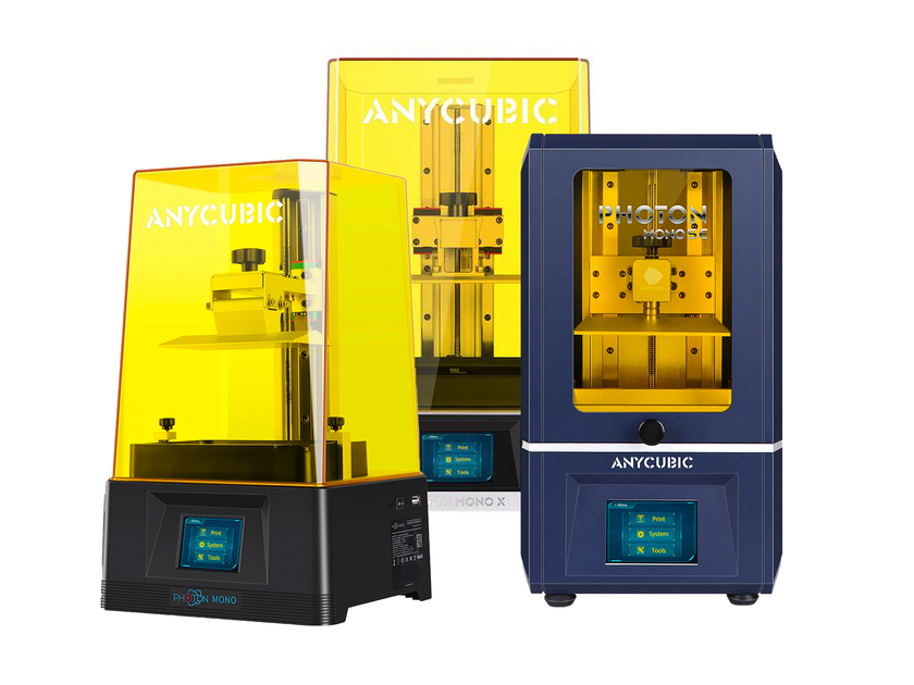 ANYCUBIC 3Dプリンター イエロー Anycubic 3D Printers | MatterHackers