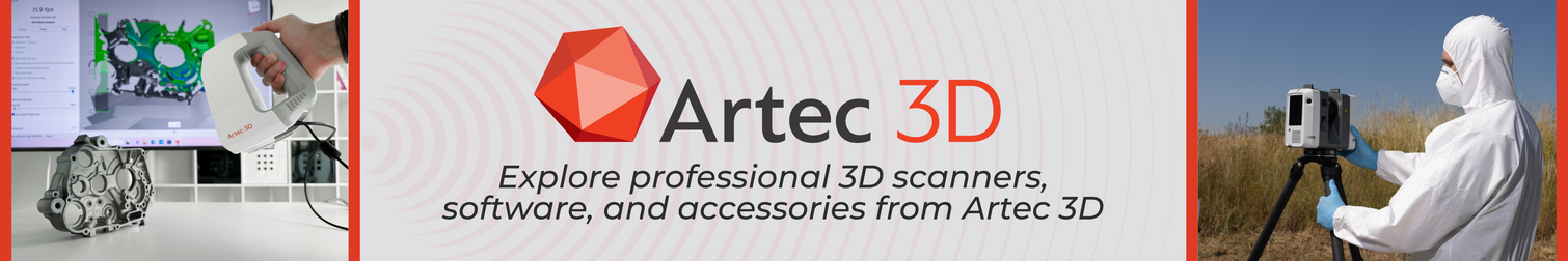Artec Scanners, Software & Accessories