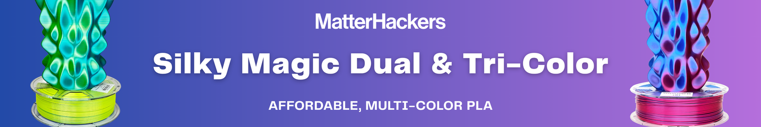 MH Build Series Silky Magic Dual & Tri-Color PLA