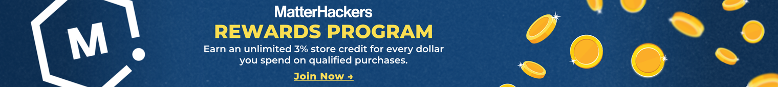 Start Earning MatterHackers Rewards!