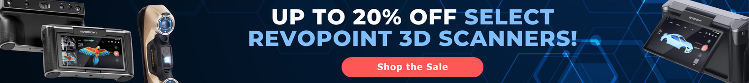 Save Big on Revopoint 3D Scanners!