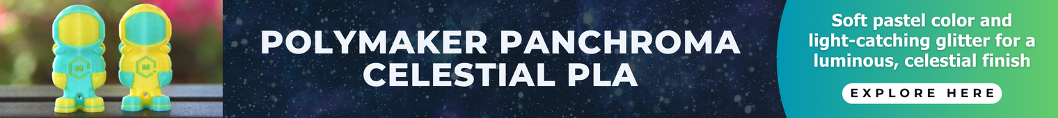 Explore Polymaker Panchroma Celestial PLA!