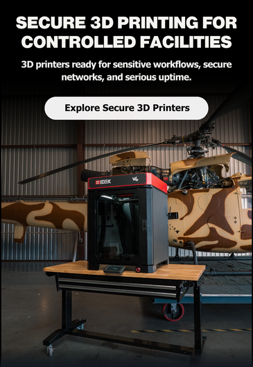 Explore network secure 3D printers!