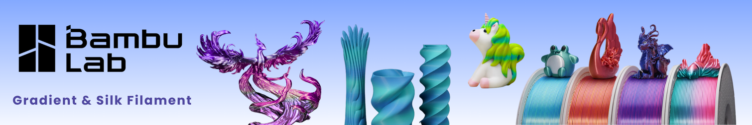 Bambu Lab Gradient & Silk Filament
