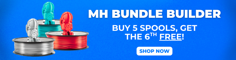MatterHackers Bundle Builder - Buy 5 spools, get the 6th one for free!