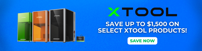 Save up to $1,500 on xTool Laser Engravers.
