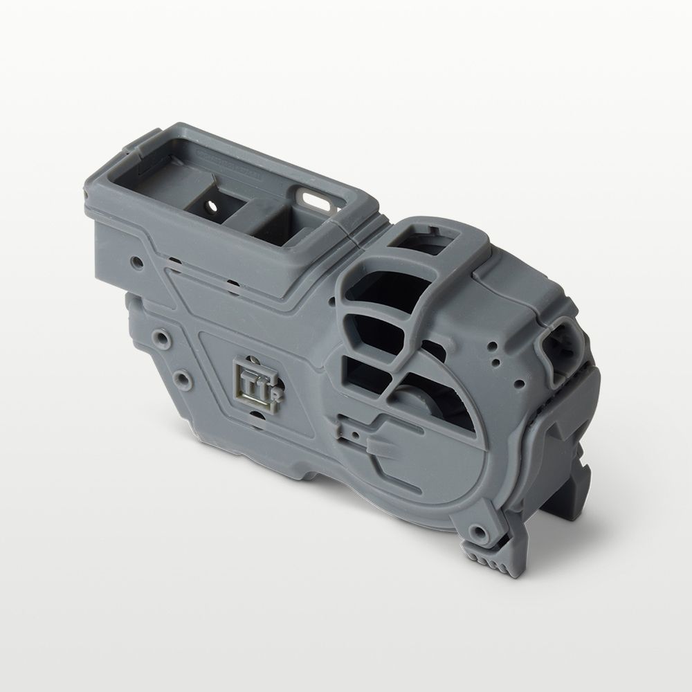 Mechanical housing printed in Alpha Grey Resin