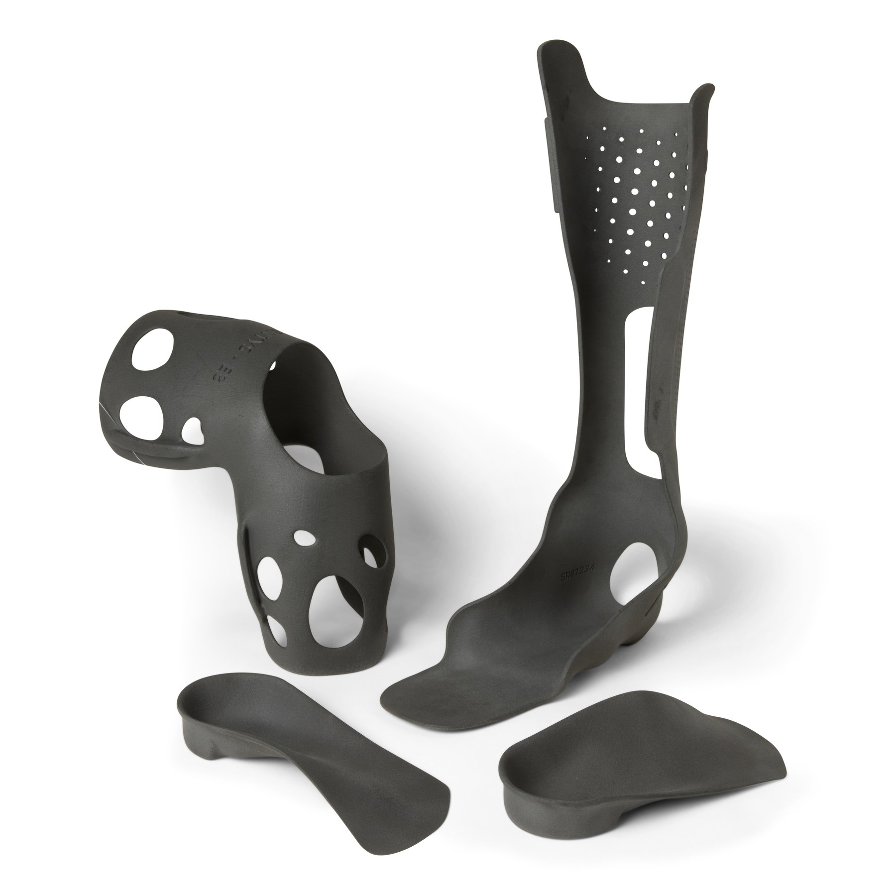 Orthotic braces and insoles printed in Formlabs Nylon 11 Pro Powder
