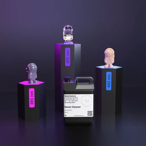 MatterHackers Pro Wash is compatible with most UV Resins