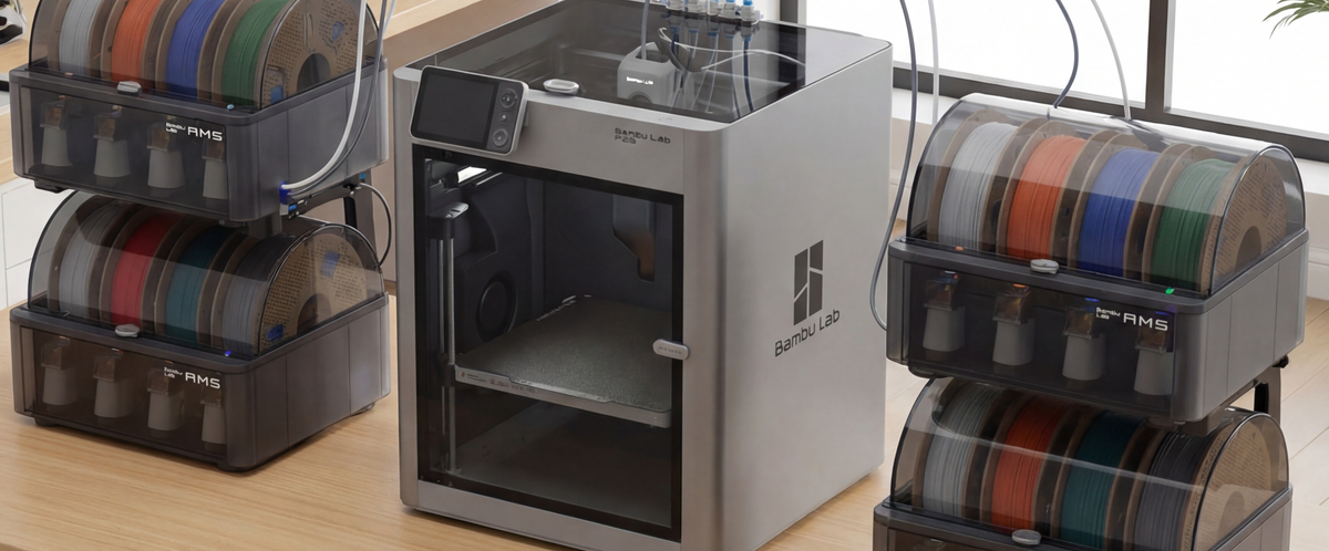 The Ultimate Guide to Connecting Multiple Bambu Lab AMS Units Across ...