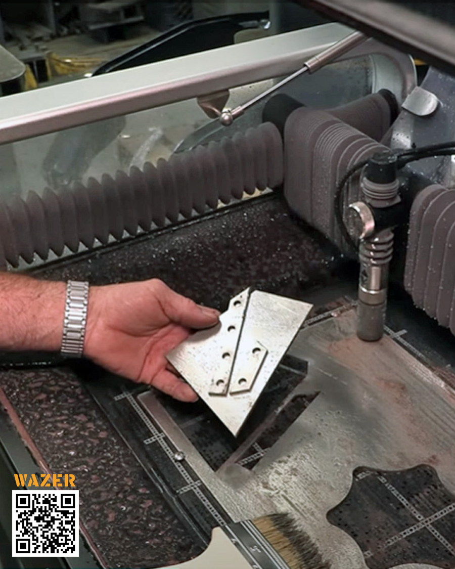 Waterjet Cut with the Original WAZER!