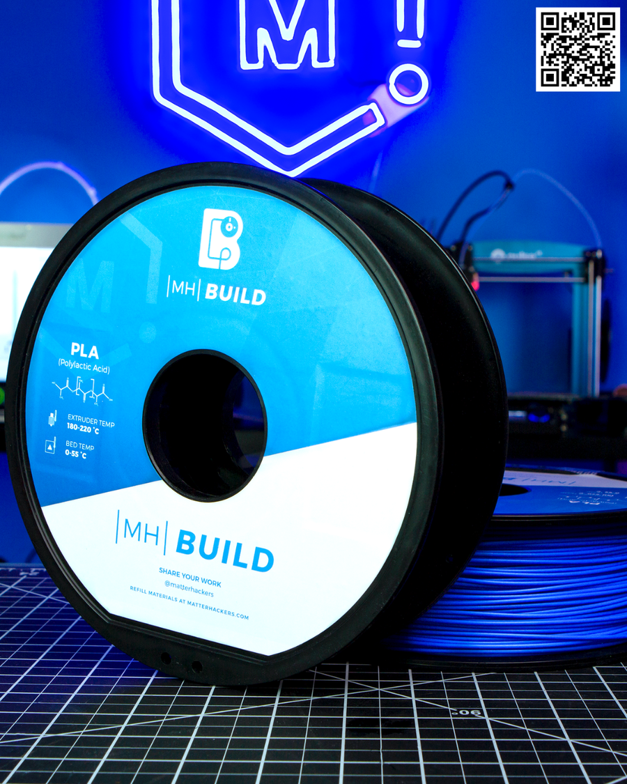 Get into 3D Printing with MatterHackers MH Build Series Filament Collection!