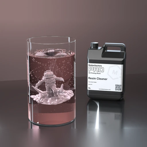 Pro Resin Wash Cleans nearly 3x as many parts as traditional IPA