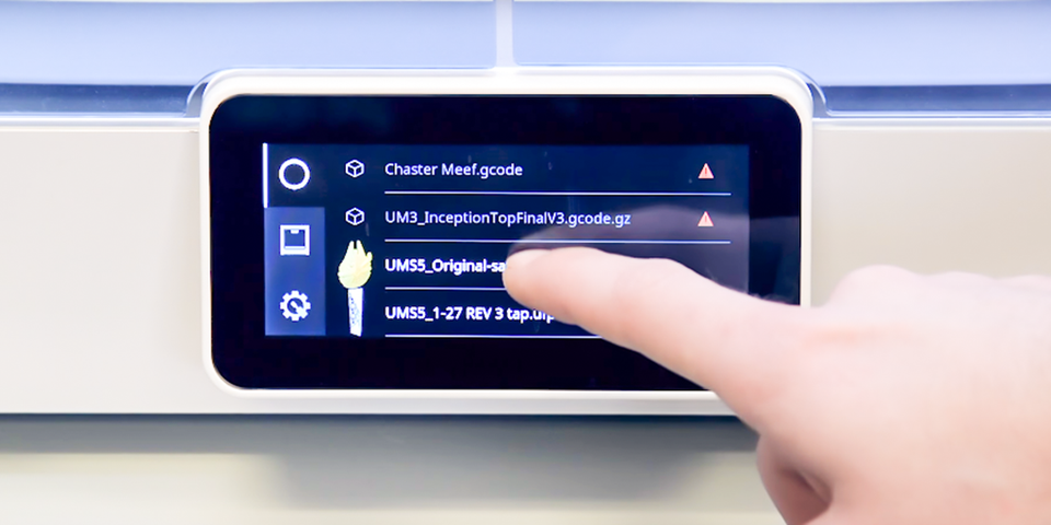 The Anatomy of a 3D Printer: Screens