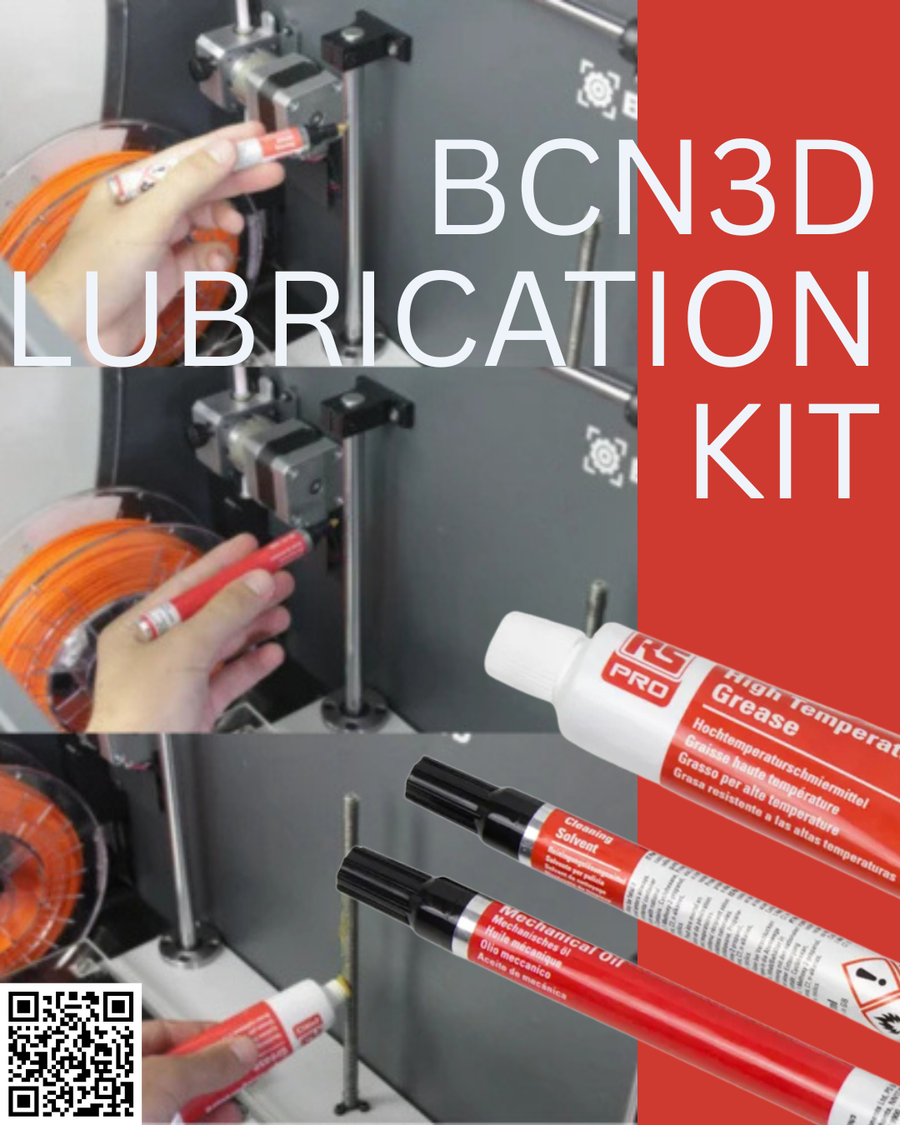 Perform Routine Maintenance with the New BCN3D Lubrication Kit Here 