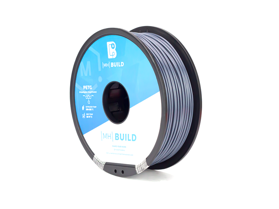 Gray MH Build Series PETG Filament - 1.75mm (1kg)