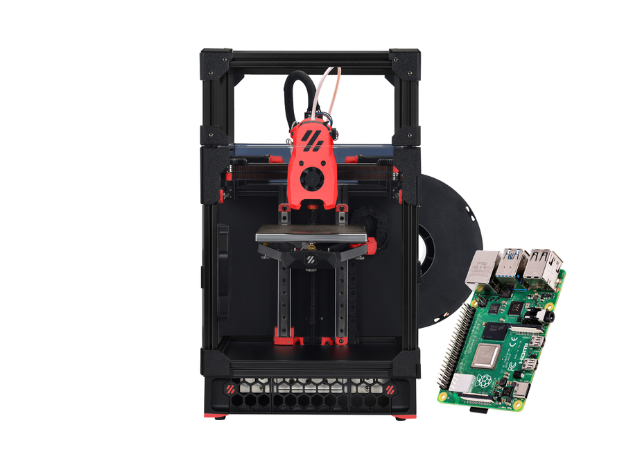 LDO Voron V0.2R1 3D Printer Kit - Black - Raspberry Pi 4B - Self