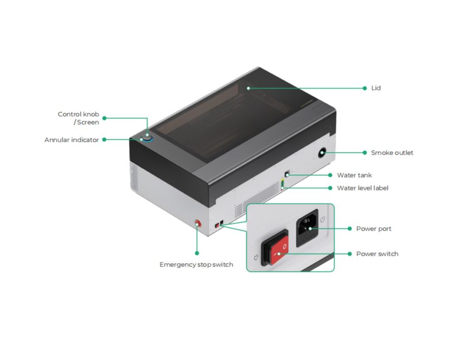 xTool P3 CO2 Laser Cutter & Engraver