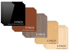 Bambu Lab Laser Cutting Material Kit (49 Pcs)