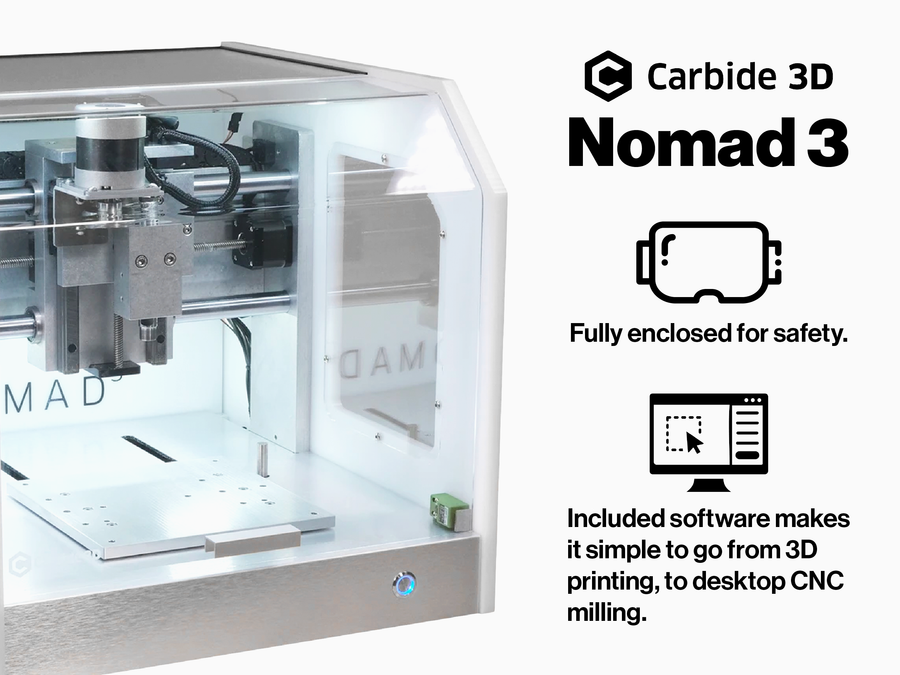 Carbide 3D Nomad 3 CNC Machine - Bamboo
