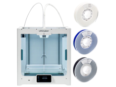 UltiMaker S5 3D Printer + Beginner PLA Filament Bundle