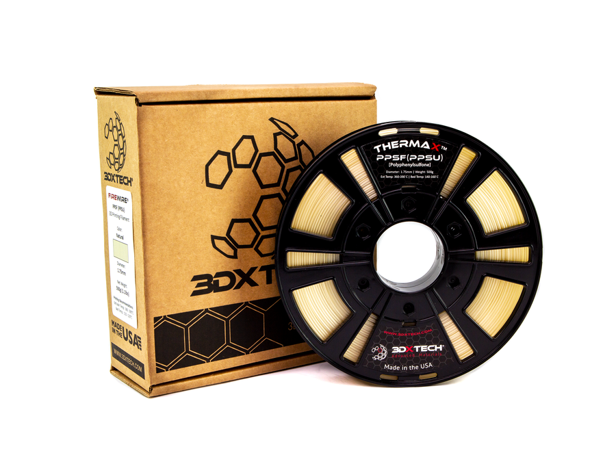 3DXTech Thermax Natural PPSU Filament - 2.85mm (0.5kg)