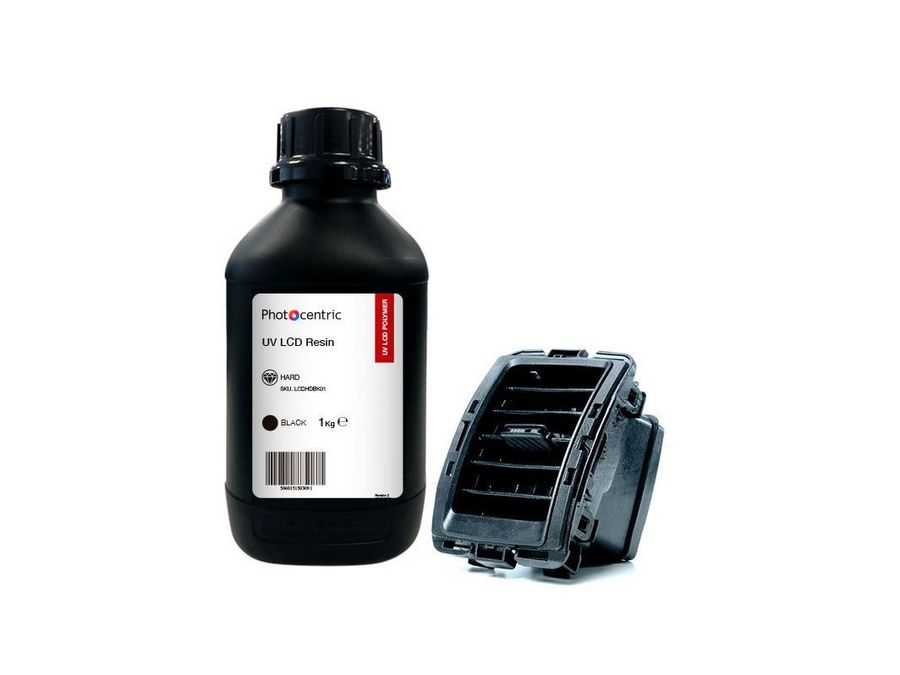 PhotoCentric 3D UV LCD Hard Resin - Black (1kg)