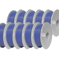 Bambu Lab Marine Blue Matte PLA Filament 10 Pack - 1.75mm (1kg)