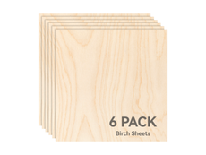 Bambu 3mm Plywood  - Birch (6pcs)