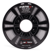 3DXTech FibreX Gunmetal Silver PA6+GF30 Filament - 2.85mm (0.75kg)
