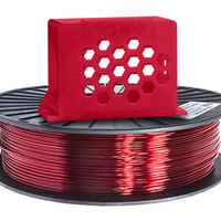 Translucent Red PRO Series PETG Filament - 1.75mm (1kg)