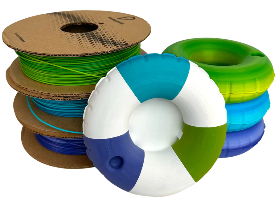 Protopasta Amethyst Aria Multicolor HTPLA Filament - 1.75mm (0.5kg)