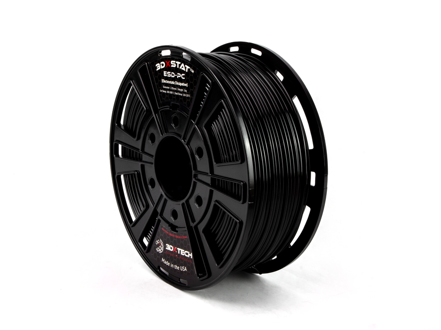 CLEARANCE - 3DXTech 3DXSTAT Black ESD-SAFE PC Filament - 2.85mm (0.5kg)