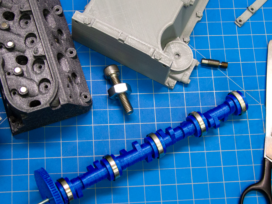 Translucent Red PRO Series PETG Filament - 2.85mm (1kg)