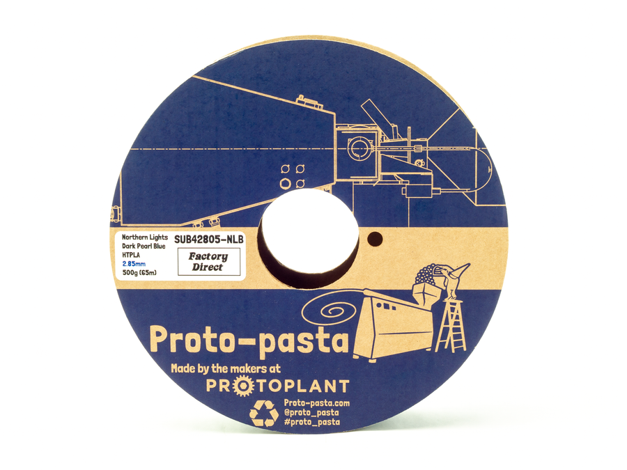 Protopasta Northern Lights Blue HTPLA Filament - 2.85mm (0.5kg)