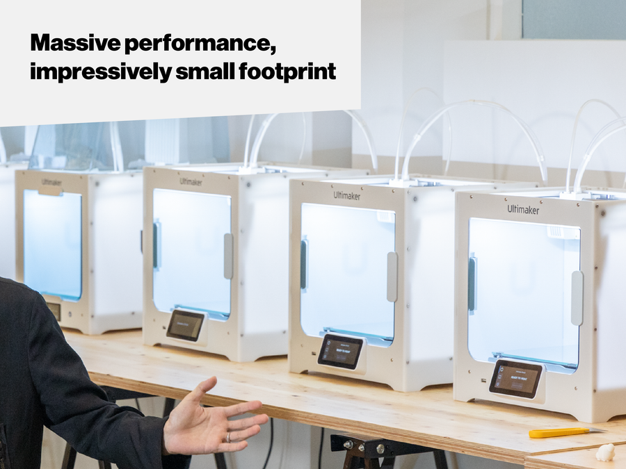 Ultimaker S3 + UltiMakerCare Plan - 1 Year - Advanced PETG Filament Bundle