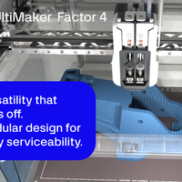 UltiMaker Factor 4 + Printer Station + 1 Year UltiMakerCare Plan