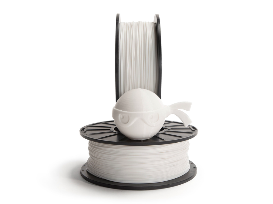 NinjaTek Chinchilla Snow White TPE Filament - 1.75mm (1kg
