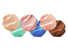 Bambu Lab Silky Gloss Pack PLA Filament Bundle (6 Pack)