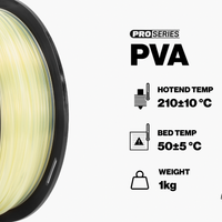 PRO Series PVA Water-Soluble Support Filament - 2.85mm (0.75kg)