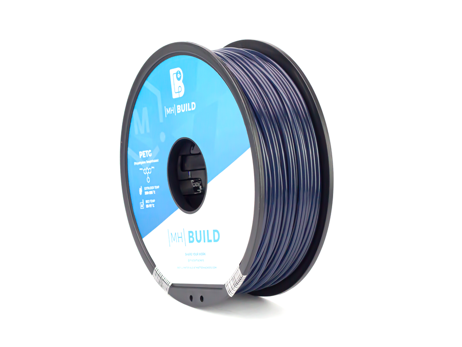 Translucent Gray MH Build Series PETG Filament - 2.85mm (1kg)