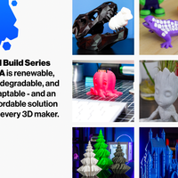 MH Build Series Translucent Pack PLA Filament Bundle - 1.75mm