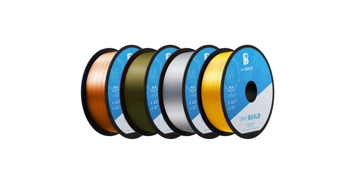 MH Build Series Shiny Pack PLA Filament Bundle - 1.75mm | MatterHackers